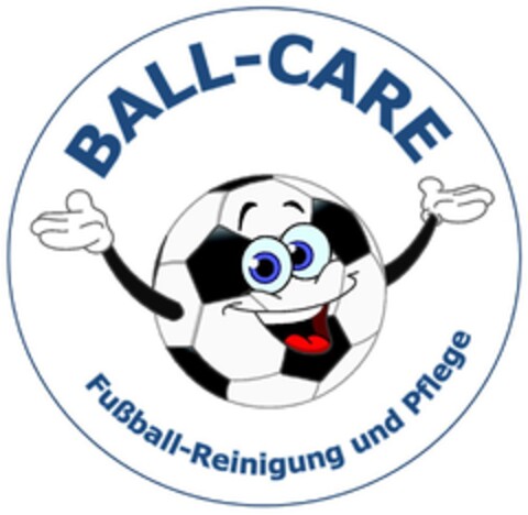 BALL-CARE Fußball-Reinigung und Pflege Logo (DPMA, 25.11.2016)