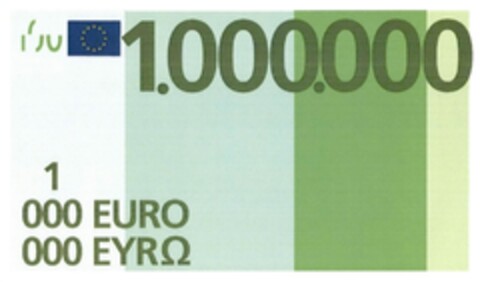 Einkommens-Millionär 1.000.000 Logo (DPMA, 20.11.2017)