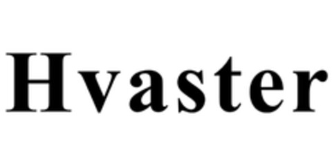 Hvaster Logo (DPMA, 11/23/2017)