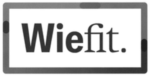 Wiefit. Logo (DPMA, 02/03/2018)