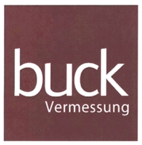 buck Vermessung Logo (DPMA, 07/05/2019)