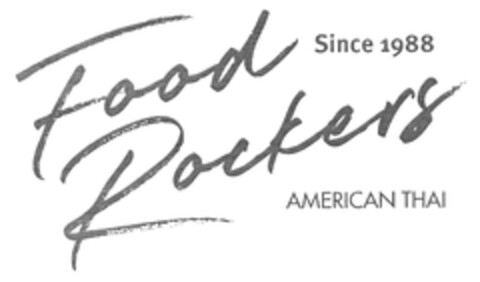 Food Rockers Since 1988 AMERICAN THAI Logo (DPMA, 21.10.2020)