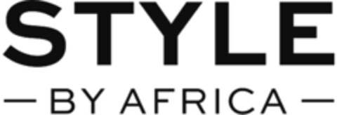 STYLE - BY AFRICA - Logo (DPMA, 14.08.2020)
