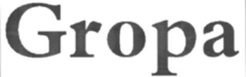 Gropa Logo (DPMA, 12.03.2021)