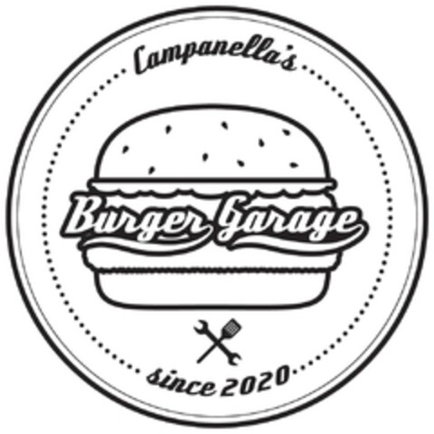 Campanella´s Burger Garage since 2020 Logo (DPMA, 06.12.2021)