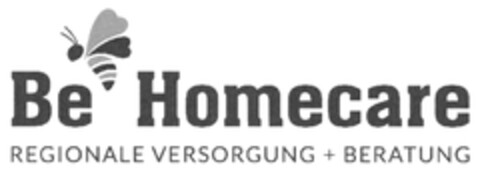 Be Homecare REGIONALE VERSORGUNG + BERATUNG Logo (DPMA, 09/03/2022)