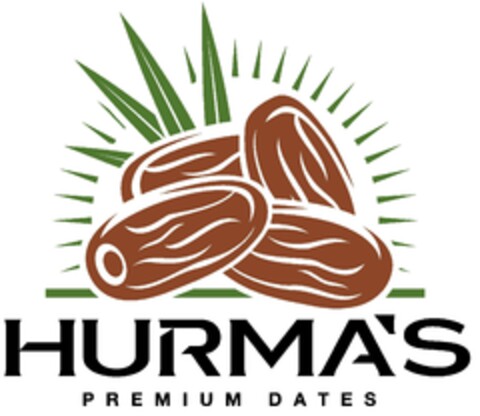 HURMA'S PREMIUM DATES Logo (DPMA, 09/07/2023)