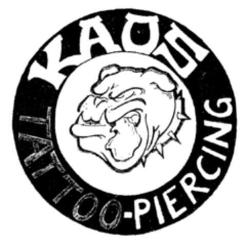 KAOS TATTOO-PIERCING Logo (DPMA, 27.02.2002)