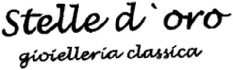 Stelle d`oro gioielleria classica Logo (DPMA, 10/30/2002)