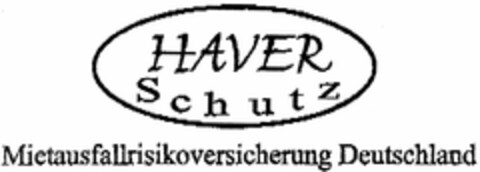 HAVER Schutz Mietausfallrisikoversicherung Deutschland Logo (DPMA, 02.09.2004)