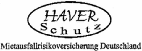 HAVER Schutz Mietausfallrisikoversicherung Deutschland Logo (DPMA, 09/02/2004)