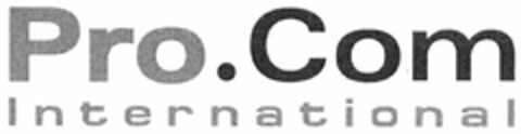 Pro.Com International Logo (DPMA, 26.01.2005)