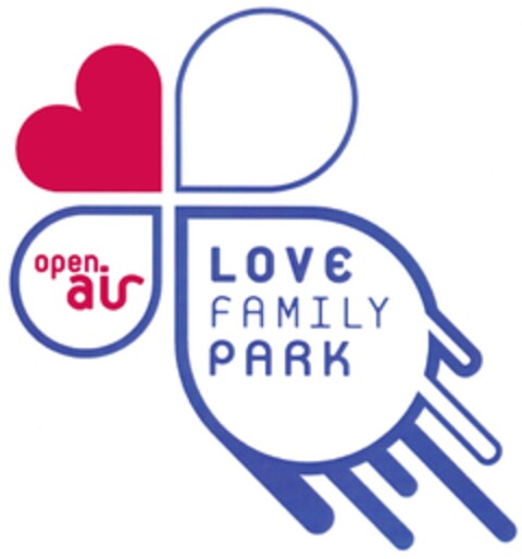 open air LOVE FAMILY PARK Logo (DPMA, 29.10.2007)