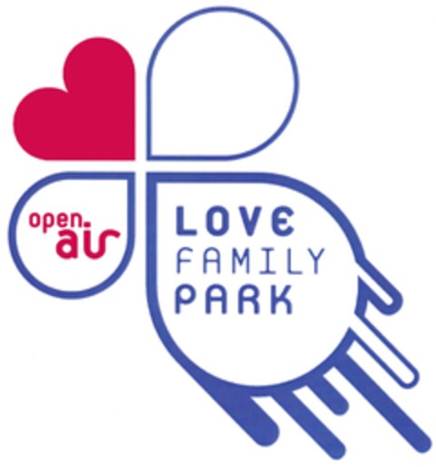 open air LOVE FAMILY PARK Logo (DPMA, 10/29/2007)