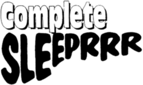Complete SLEEPRRR Logo (DPMA, 28.04.1995)