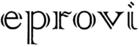 eprovi Logo (DPMA, 28.03.1996)