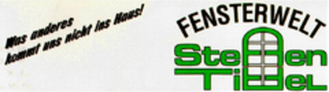 FENSTERWELT STEFFEN TITTEL Logo (DPMA, 12.11.1996)
