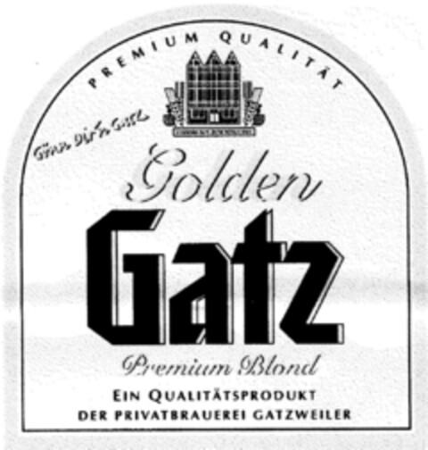 Golden Gatz Logo (DPMA, 13.06.1997)