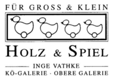 HOLZ & SPIEL Logo (DPMA, 24.10.1997)