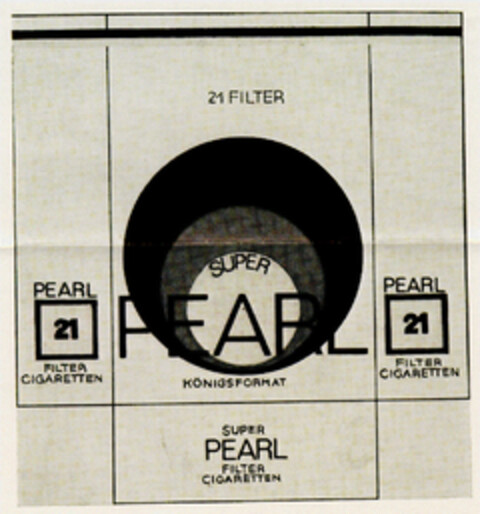 SUPER PEARL 21 Logo (DPMA, 12.05.1970)