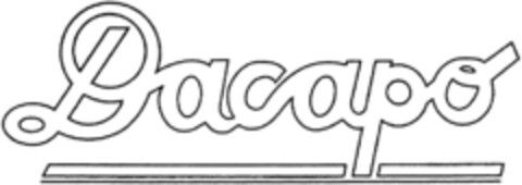 Dacapo Logo (DPMA, 21.01.1993)