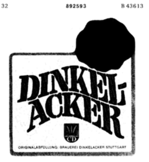 DINKEL-ACKER Logo (DPMA, 24.12.1969)