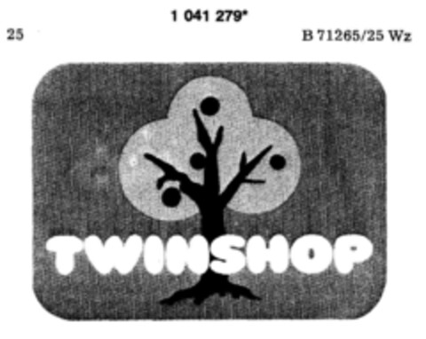 TWINSHOP Logo (DPMA, 28.10.1982)