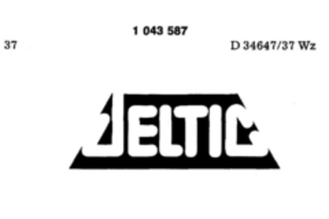 DELTIC Logo (DPMA, 08.11.1979)