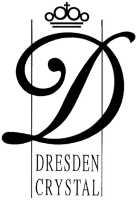 DRESDEN CRYSTAL Logo (DPMA, 15.10.1990)