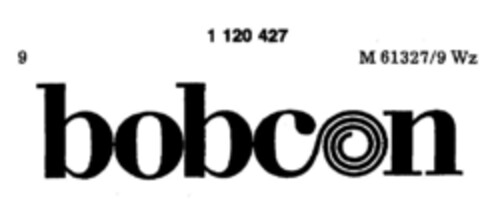 bobcon Logo (DPMA, 04.09.1987)