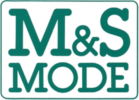 M&S MODE Logo (DPMA, 12.09.1992)