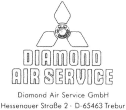 DIAMOND AIR SERVICE Logo (DPMA, 06/23/1994)