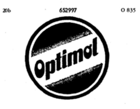 Optimol Logo (DPMA, 23.04.1952)