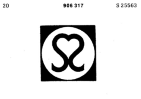 906317 Logo (DPMA, 02.06.1972)