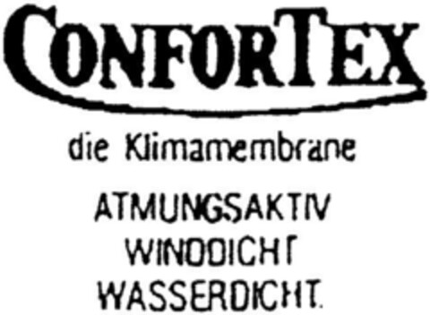 CONFORTEX Logo (DPMA, 10/07/1989)