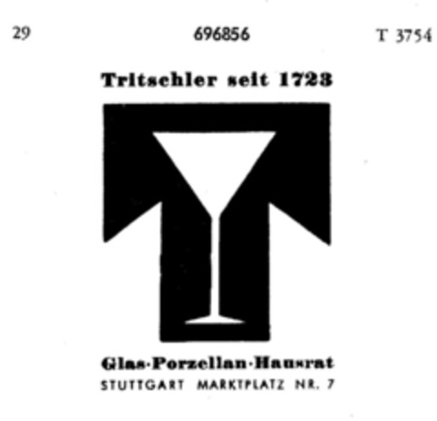 Tritschler seit 1723 Logo (DPMA, 21.09.1955)
