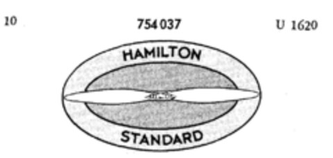 HAMILTON STANDARD Logo (DPMA, 11.08.1960)