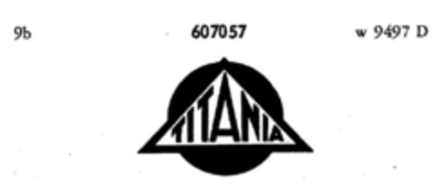 TITANIA Logo (DPMA, 11.11.1948)