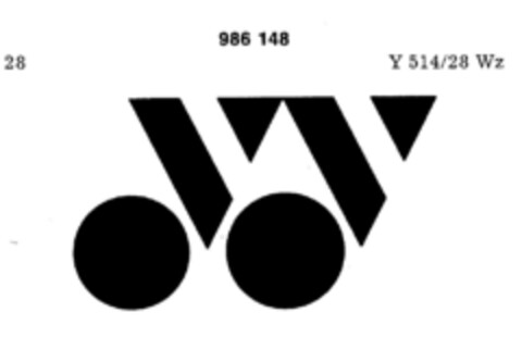 986148 Logo (DPMA, 22.09.1978)