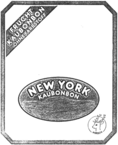 NEW YORK KAUBONBON HIRSCH Logo (DPMA, 20.05.1994)