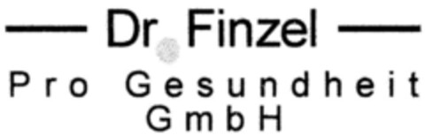 Dr. Finzel Pro Gesundheit GmbH Logo (DPMA, 14.08.2000)