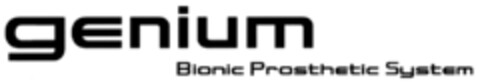 genium Bionic Prosthetic System Logo (DPMA, 10.05.2010)