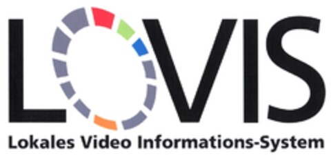 LOVIS Lokales Video Informations-System Logo (DPMA, 14.05.2010)