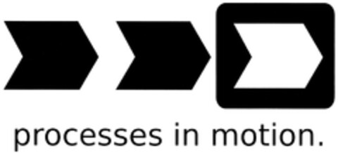 processes in motion. Logo (DPMA, 05.04.2013)