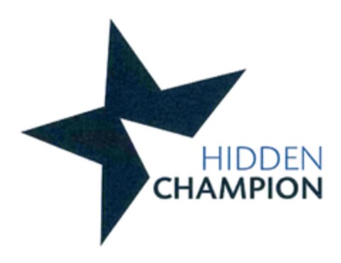 HIDDEN CHAMPION Logo (DPMA, 12.12.2017)