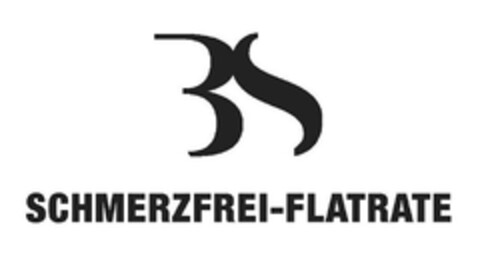 SCHMERZFREI-FLATRATE Logo (DPMA, 06/20/2017)