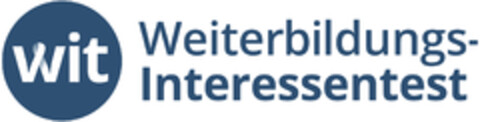 wit Weiterbildungs-Interessentest Logo (DPMA, 22.11.2021)