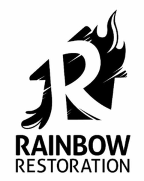 R RAINBOW RESTORATION Logo (DPMA, 30.11.2022)