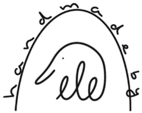 handmade by ele Logo (DPMA, 20.02.2023)