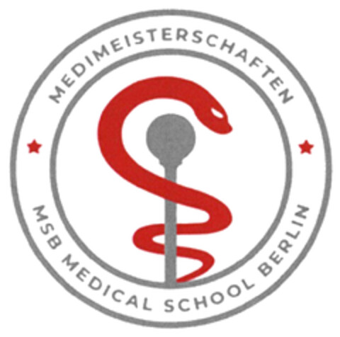 MSB MEDICAL SCHOOL BERLIN MEDIMEISTERSCHAFTEN Logo (DPMA, 02.01.2025)
